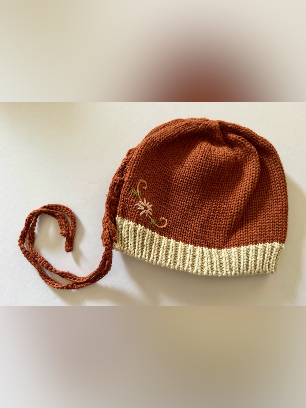 NWOT 18-24 month Wild Wawa knit flower hat